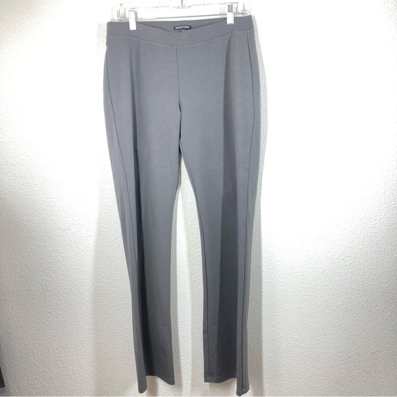 Eileen Fisher Pants Wide Leg Stretch Pull On Pants Gray Small Rayon - Picture 4 of 16